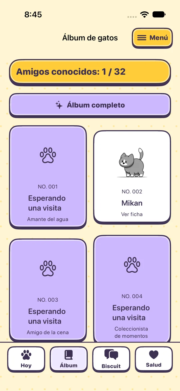La colección de gatos de KittyYard