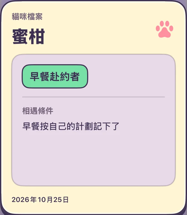 KittyYard 的貓咪收藏卡